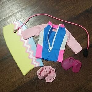 Our Generation 18" Doll beach outfit